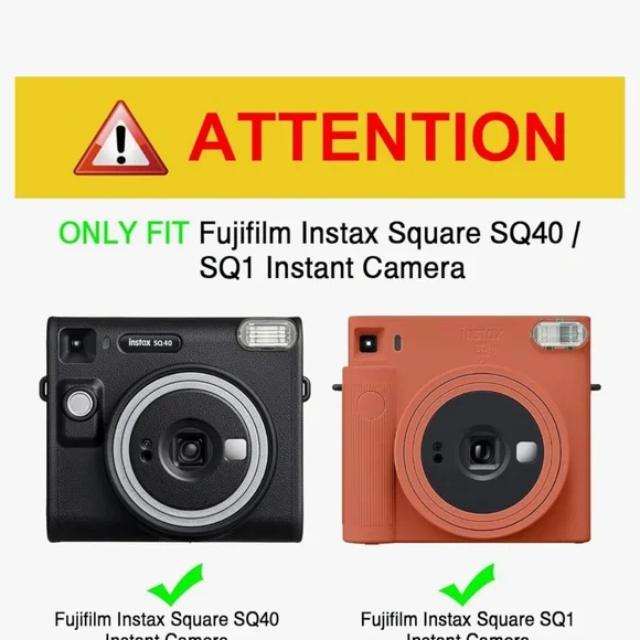 NEVER OPENED Fujifilm Instax SQ1 Instant Camera, carrying case, 20 film sheets. - Picture 2 of 12